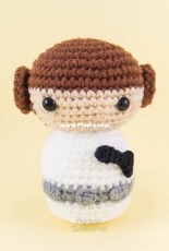 The Geeky Hooker - Princess Leia Amigurumi Pattern - Free