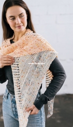 Dissymmetric Triangle Scarf by Angela Modzelewski - free