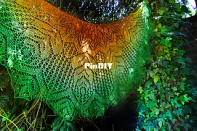 Forest Maiden Lace Shawl - Anna Victoria - By the Lily Pond