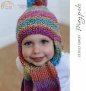 Knitting Fever Maypole Hat Scarf - EY2006 Knitting Pattern