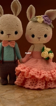 Wedding bunny 1
