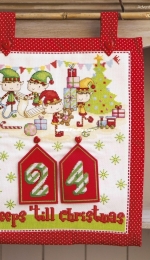 Santas Little Helpers - Advent Calendar by Durene Jones from Cross Stitch Gold 123 XSD