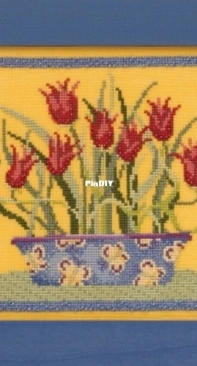 Mill Hill DM30-1913 Tulips by Debbie Mumm