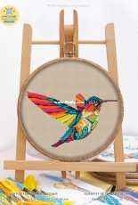 Awesome Pattern Studio 309 - Mandala Hummingbird