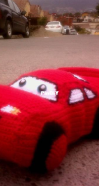 Pochi Amigurumi - Pochi - Lightning McQueen - Rayo McQueen - Spanish - Free