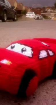 Pochi Amigurumi - Pochi - Lightning McQueen - Rayo McQueen - Spanish - Free