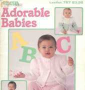 Leisure Arts Leaflet 727 - Adorable Babies - 5 Knit Designs by Carole Prior