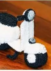 Verde Smeraldo - Amigurumi Vespa - Italian - Free