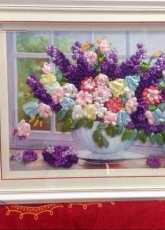 Ribbon embroidery