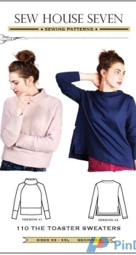 Sew House Seven - No 110 - Toaster Sweaters 1 and 2 - Sizes 0-20
