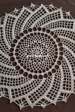 Pinwheel doily