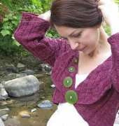 JUL Topografie Series Rivulet Shrug by Andrea Marquis