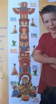 Vervaco 70.850 Totem Height Chart PCS
