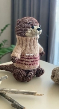 Otter Barry - Nelly Shisterova - Nelly Handmade - Russian