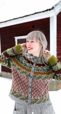 Overgrown Mystery Sweater by Anna Johanna