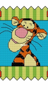 Designer Stitches - A4 Tiggers Ladybugs in PCS10