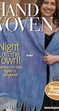 Handwoven - Issue 166 - September/October 2013