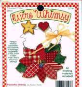 Dimensions 72194 Wire Whimsy - Poinsettia