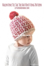 Cassandra May - Valentine Tic Tac Toe Hat