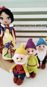 Gurumidusleri - Snow White and the 7 Dwarfs - Pamuk Prenses ve 7 cüceler - Turkish