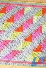 Felted Button - Susan Carlson - Puzzle Patch Blanket