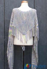 Fladder Shawl by Dutch Knitting Design