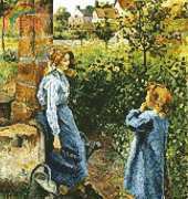 Artecy Cross Stitch - Young Woman at the well