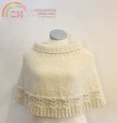 Short Owl Poncho by Bettina Lohmann-Lundgaard-Free