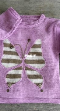 Butterfly sweater