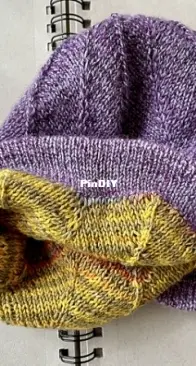 Chevron Sock Yarn Hat by Nick Davis