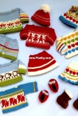 Clothes for Posy and Betsy by Wendy Phillips - Dollytime