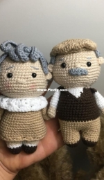 Grandmother and grandfather