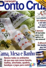 Manequim Ponto Cruz-N°43-Aug-1998-Portuguese