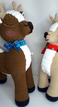 ArzolaDecor Toy Studio - HandmadeManiaShopCo - Arzu Öner - Deer Amigurumi