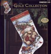 Dimensions - The Gold Collection 8752 Santa Journey Stocking