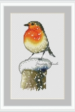 Winter Bird by Natalia Aksenova