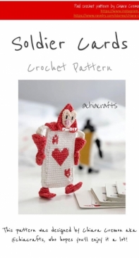 Chiacrafts - Chiara Cremon - Soldier cards