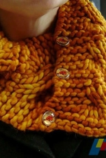 Interrupted Cable Cowl by Amy Kaspar /The Fiber Friend-English-Free