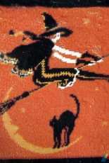 Smithsonian Institute - Midnight Magic Halloween Witch Needlepoint