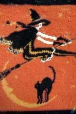 Smithsonian Institute - Midnight Magic Halloween Witch Needlepoint