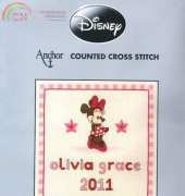 Anchor DPPM001 Disney - Minnie Birth Sampler