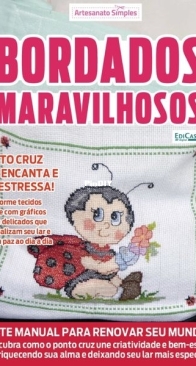 Artesanato Simples - Ponto Cruz -Issue 40 - January 2025 - Portuguese