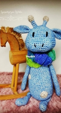 Blue giraffe :)