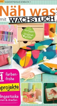 Nah was mit Wachstuch Issue 1 / 2022 - German