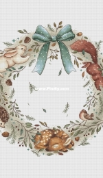 MiAxStitch - Forest Wreath by Minasyan Yana XSD