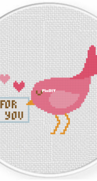 Daily Cross Stitch - For You Butterfly
