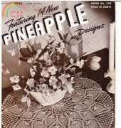 Vintage Crochet Pineapple Designs Book No 230 J.&P. Coats 1946