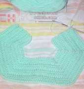 Simple Crochet Baby Sweaters.