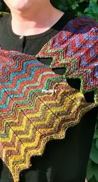 Serrated Stripes by Mary Pranica-Free