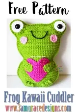 3am Grace Designs - Donna Vasquez Beavers and Michaelene Nelson - Frog Kawaii Cuddler - Free